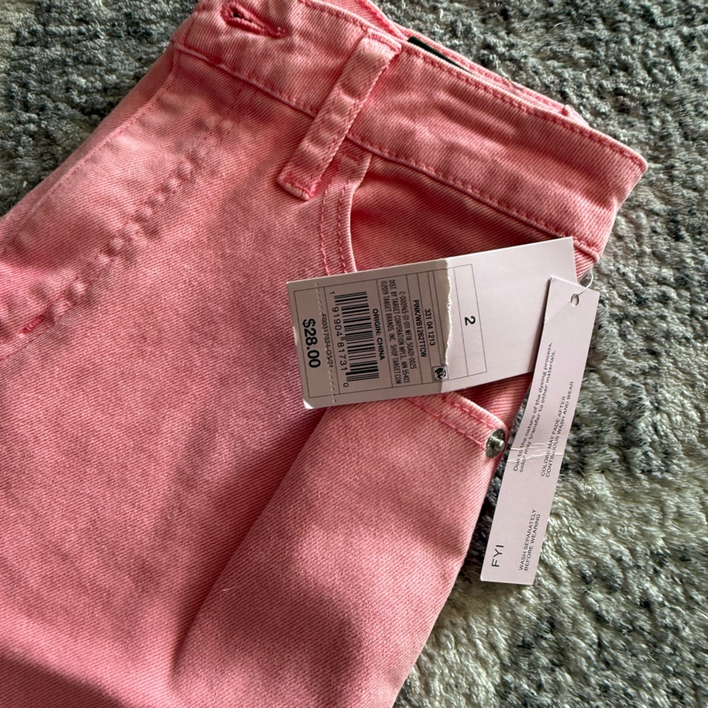 Target Pink Flare Jeans - Picture 2 of 4